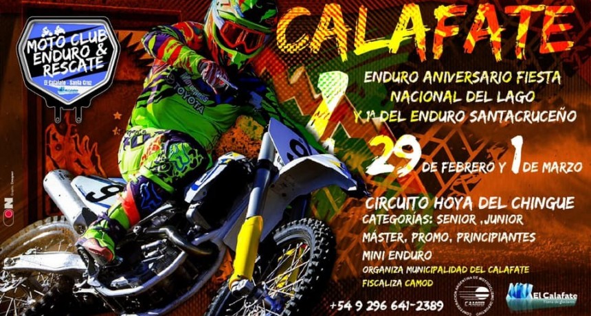 Se termina la Fiesta Nacional del Lago con el Enduro