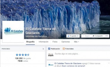 El Calafate se promocionar&aacute; en Facebook, v&iacute;a p&uacute;blica y medios de comunicaci&oacute;n