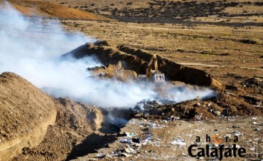 Incendios tambi&eacute;n en el nuevo basural.
