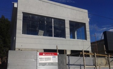 Dos bancos construyen sus sucursales en El Calafate