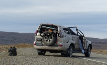 Vuelco fatal en la ruta 40