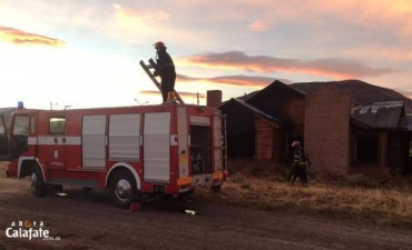 Confirman que fue intencional el incendio a una vivienda