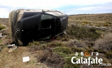 Dos vuelcos en una misma tarde