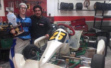 Lucas Mi&ntilde;ones volvi&oacute; al karting con un tercer puesto
