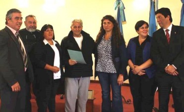 Leonor Parada de Blanco tiene su calle en El Calafate.