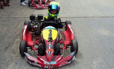 Thiago Levatti 3ero en el Regional de Karting 