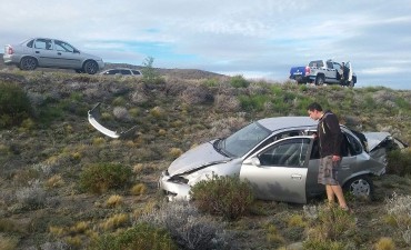 El Chalt&eacute;n: Despist&oacute; por esquivar un guanaco