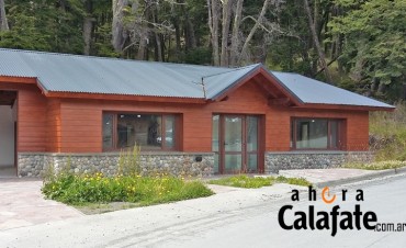 Ya funciona el nuevo Puesto Sanitario del glaciar