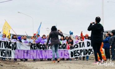 VIDEO. Marcha de Mujeres hacia la Mina