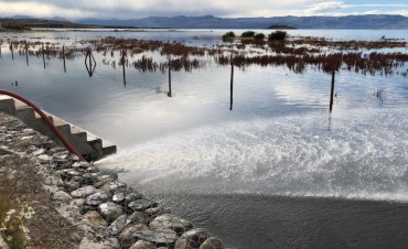La crecida del Lago preocupa en El Calafate