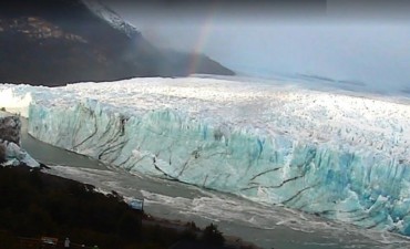 RUPTURA: El puente de hielo cay&oacute; de noche