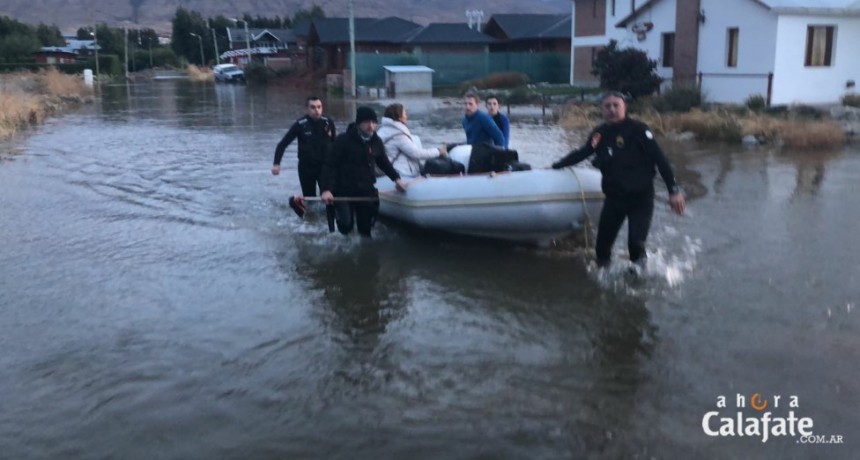 Inundaciones: Belloni destac&oacute; el trabajo de los municipales e instituciones