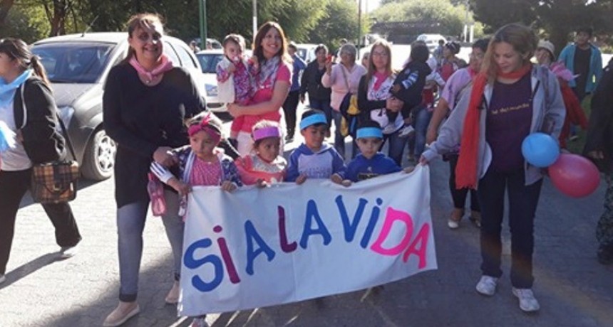 En El Calafate tambi&eacute;n se march&oacute; contra el aborto