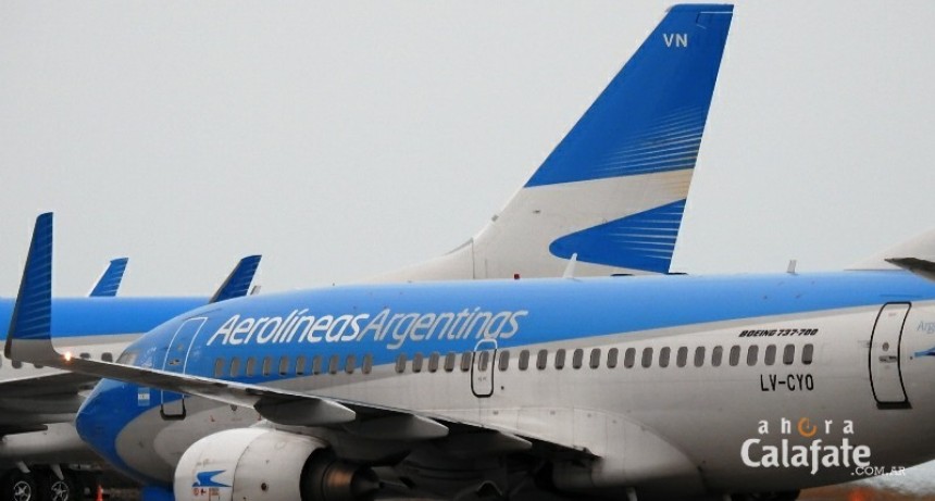 Aerol&iacute;neas afirma que en Carnaval viaj&oacute; a El Calafate un 14 % m&aacute;s de pasajeros 