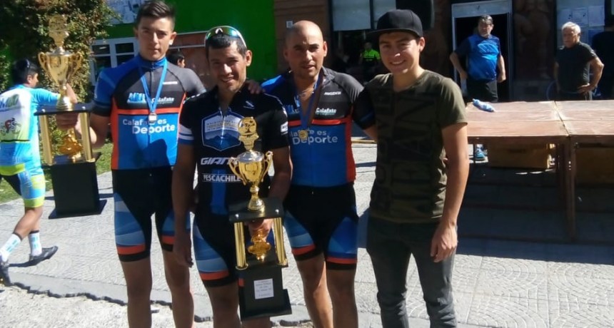 Gran actuaci&oacute;n calafate&ntilde;a en el ciclismo de ruta de Piedra Buena