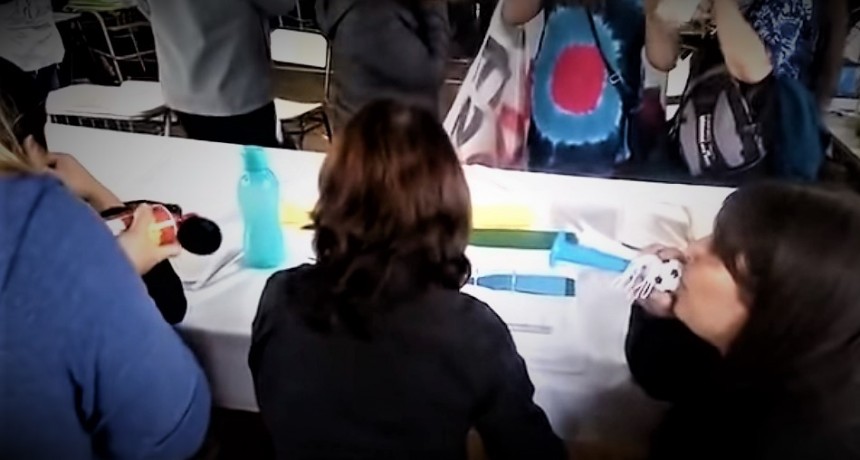 OTRO PARO. Video mostraria el origen de nueva pol&eacute;mica entre el gobierno y ADOSAC.