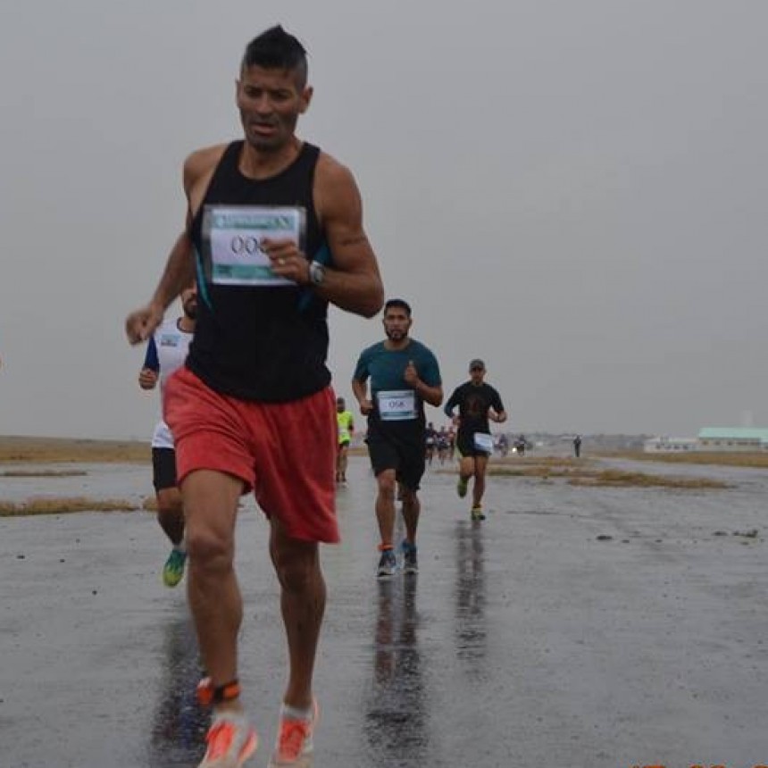 Daniel Monz&oacute;n 2do en una Carrera Solidaria en R&iacute;o Gallegos
