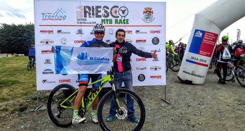 Calafate&ntilde;o en prueba de MTB Race en Isla Riesco