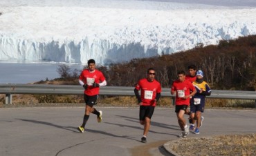 Diez pa&iacute;ses del mundo en la Media Marat&oacute;n del Glaciar Perito Moreno.