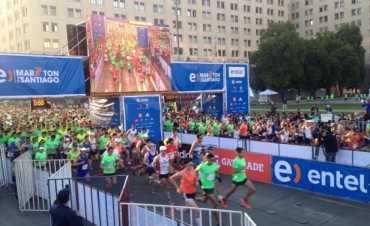 Hist&oacute;rico 13ro lugar de Fabi&aacute;n Correa en los 21K de la Marat&oacute;n de Santiago.