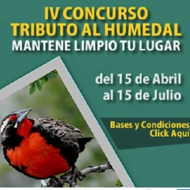 Se larg&oacute; el IV Concurso &ldquo;Tributo al Humedal&rdquo;