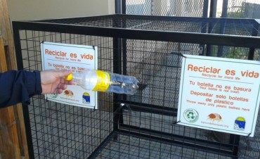 Llev&aacute; las botellas y tapitas a los nuevos cestos y colabor&aacute; con grandes causas