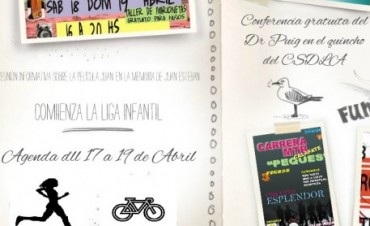 La Agenda del Fin de Semana