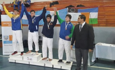 El judo de El Calafate aport&oacute; medallas a Santa Cruz en los EPADE