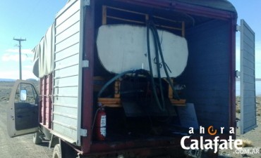 Otra vez. Polic&iacute;a detect&oacute; transporte irregular de combustible 