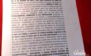 Padres reclaman el regreso a clases