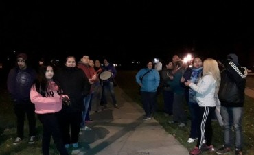 Manifestaciones frente a la casa de CFK