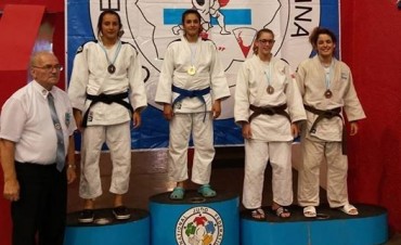 Tom&aacute;s Spikerman y Bel&eacute;n Tittarelli CAMPEONES nacionales de Judo