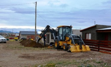 Obras de red de gas en Manzanas 400