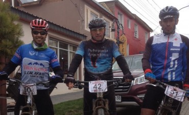 Calafate&ntilde;os presentes en carreras australes de Mountain Bike
