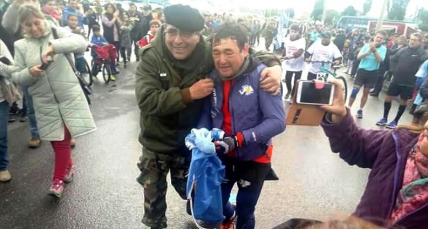 Misi&oacute;n Cumplida. Emotiva llegada de Wilfrido a R&iacute;o Gallegos