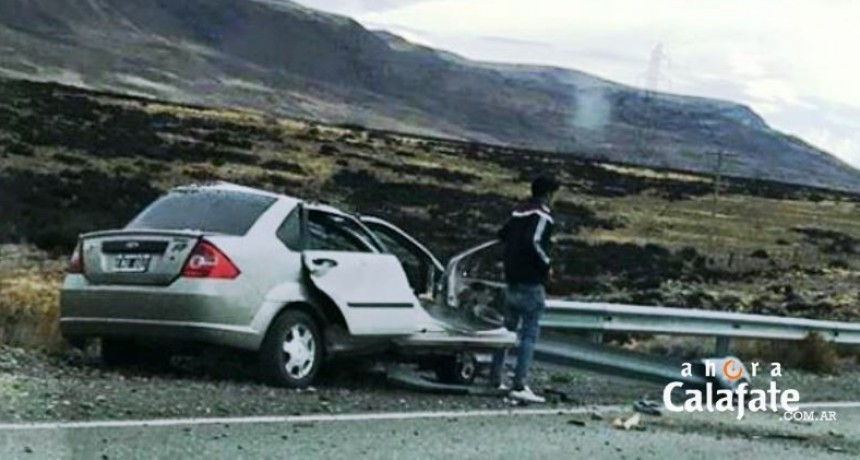 Choque fatal. Qued&oacute; detenido el conductor del auto 