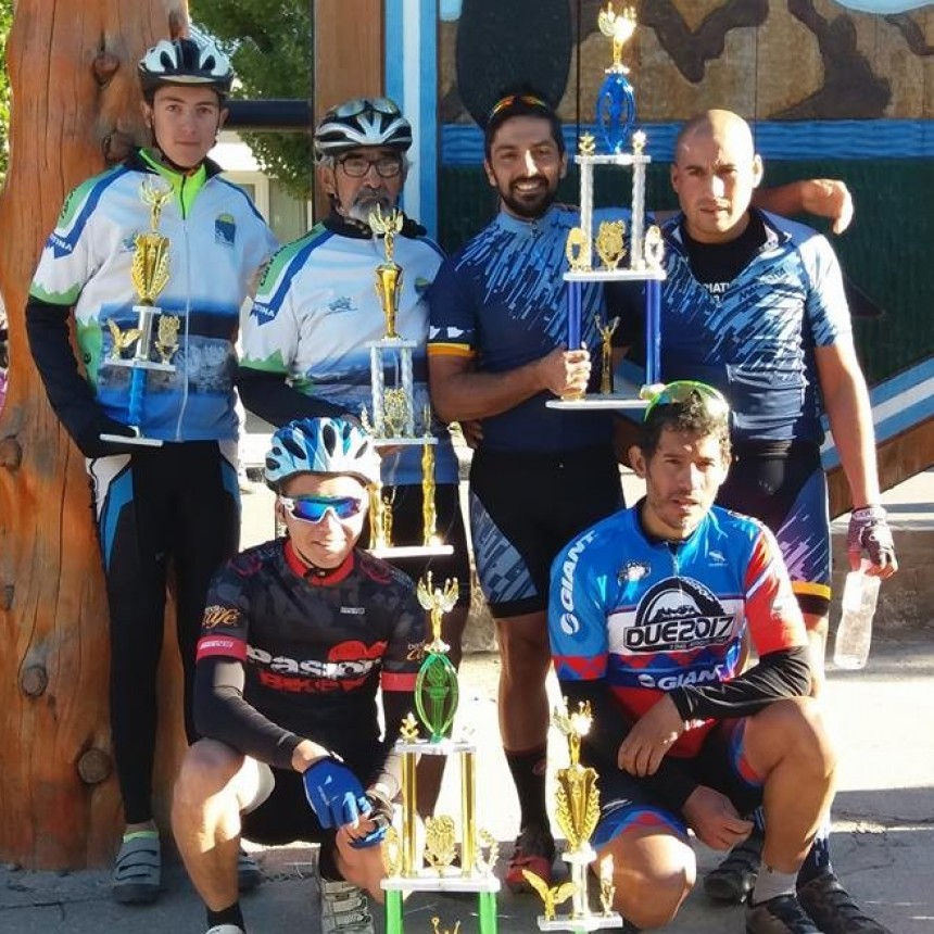 Calafate&ntilde;os con varios podios en el MTB de Gobernador Gregores