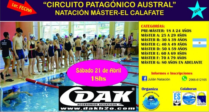 En El Calafate arranca el Torneo Patagonico Austral de Nataci&oacute;n