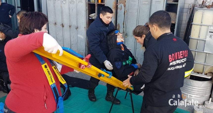 Polic&iacute;a Federal ofreci&oacute; capacitaci&oacute;n en Emergencias