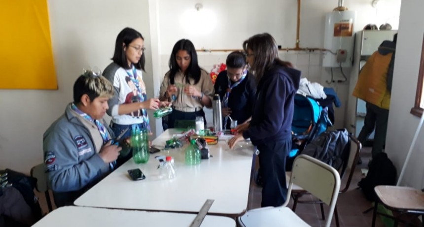 Scouts trabajan en &ldquo;Conciencia Limpia&rdquo;