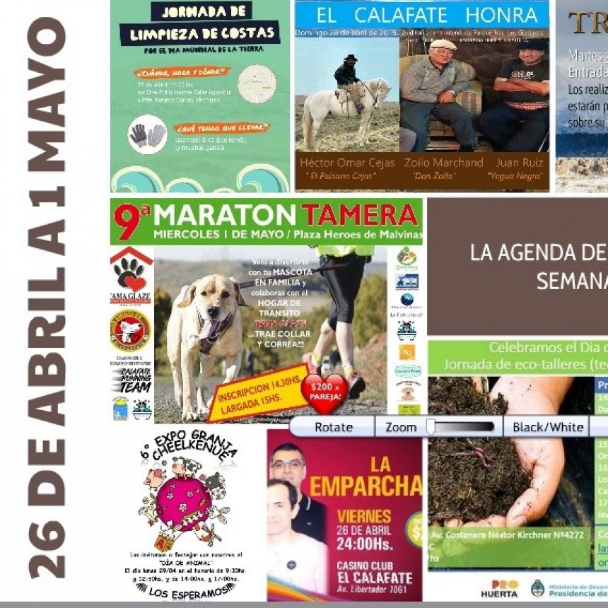 LA AGENDA DEL FIN DE SEMANA