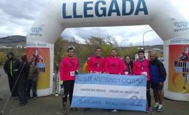 Calafate&ntilde;os en la 3&ordf; fecha del Running Santa Cruz.