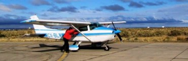 Lleg&oacute; a El Calafate un raid que evoca a la Aeroposta Argentina