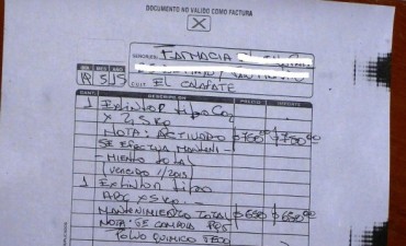 Denuncian estafa a comercios