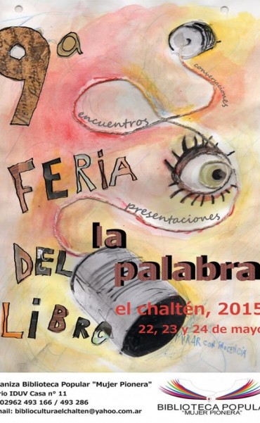 El Chalt&eacute;n palpita su 9&ordf; Feria del Libro 