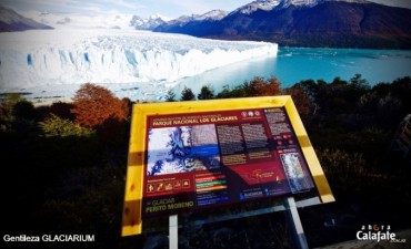 Se inaugura nueva carteler&iacute;a frente al Glaciar Perito Moreno