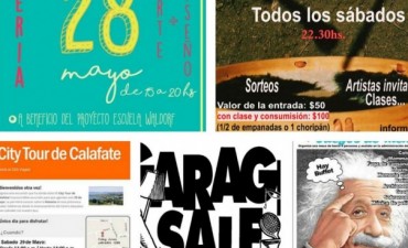 LA AGENDA DEL FIN DE SEMANA