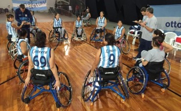 Santacruce&ntilde;a en la selecci&oacute;n argentina de b&aacute;squet en silla de ruedas