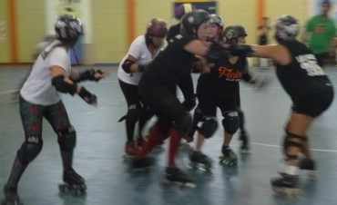 Picadito Patag&oacute;nico de Roller Derby en El Calafate