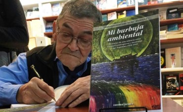 Nuno Mancilla cumpli&oacute; su sue&ntilde;o en la Feria del Libro
